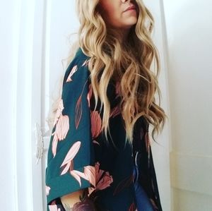 Floral kimono